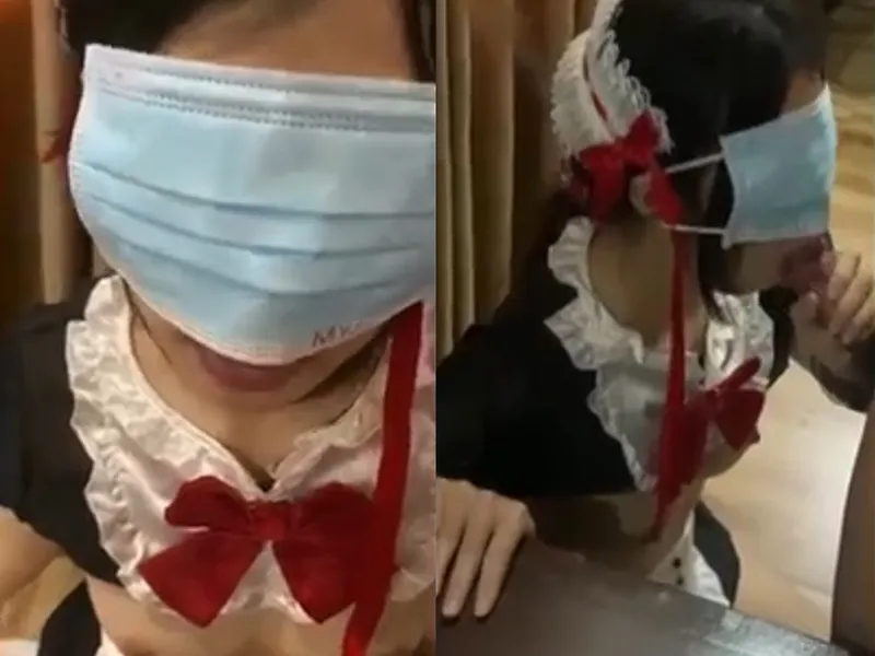 Con ghệ việt dâm cosplay nô lệ tình dục liếm bú con chim điêu luyện